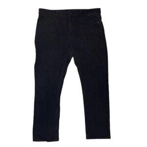 Volcom 38 Men's Black Jeans Solver Modern Straight